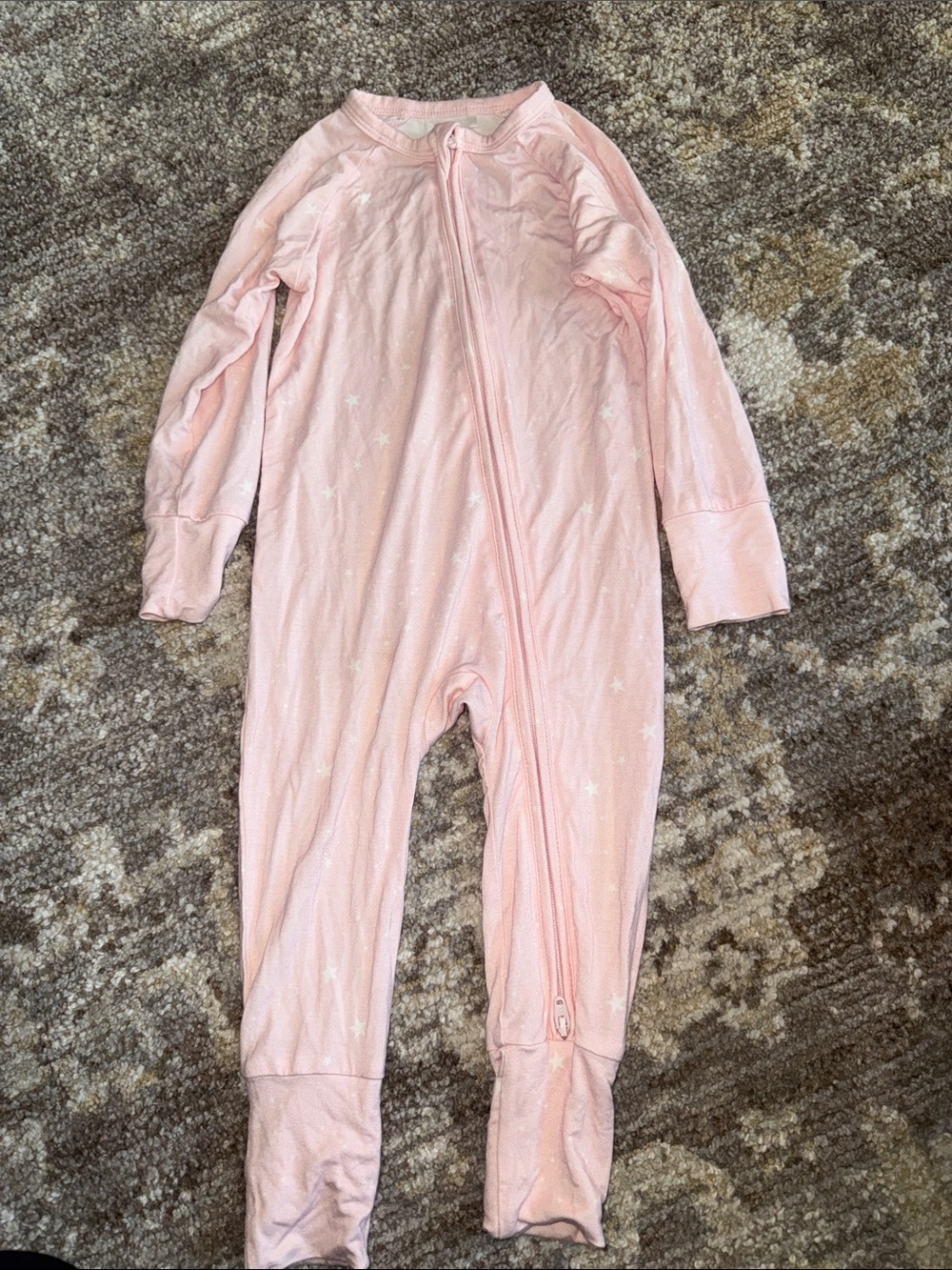 In my jammers pink star bamboo